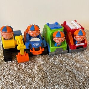 Blippi - 4 piece vehicle set